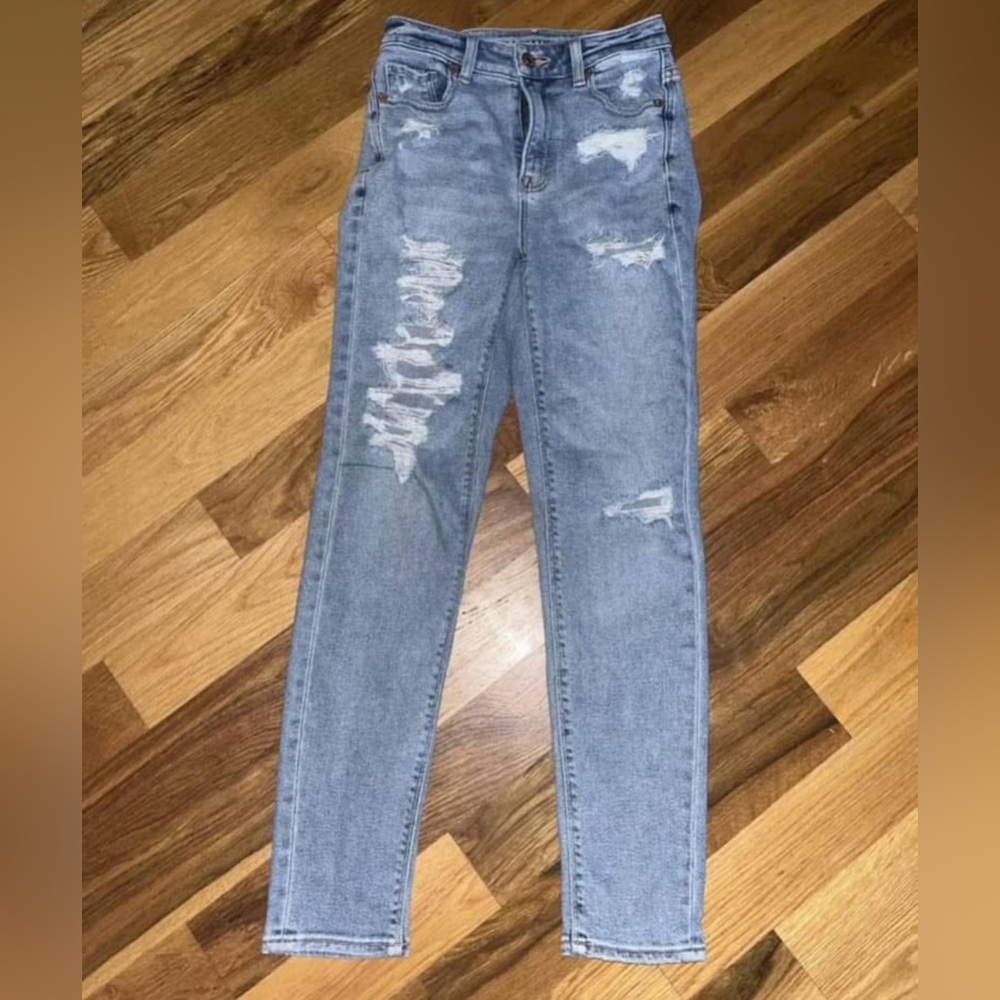 American Eagle Jeans Womens 000 Regular Denim Stretch Standard